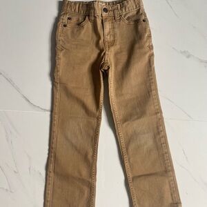 Cat & Jack Tan Jeans Classic Straight Leg